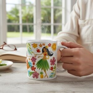 Island Hula Honeys Coffee Mug Hawaii 🌺 Hawaiian Girls 🌸